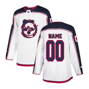 ชุดฮอกกี้น้ำแข็งแบบใหม่ คุณภาพสูง รับผลิตตามแบบ บริการ OEM ดีไซน์ล่าสุด ชุดทันสมัย ระบายอากาศได้ดี แห้งเร็ว 100% - Product Image 4