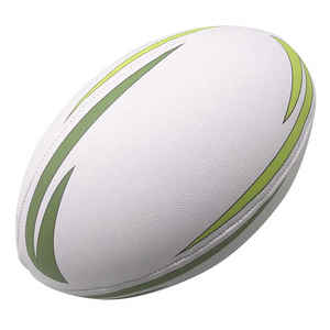 Ballon de rugby personnalisé OEM cousu main avec vessie en caoutchouc PVC/PU/microfibre taille 0/5 disponible en différentes couleurs - Product Image 5