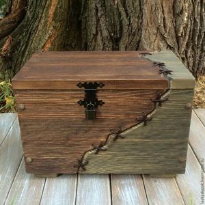 กล่องไม้ไผ่ของขวัญกล่องเครื่องสำอางสำหรับตกแต่งคริสต์มาส - Product Image 3