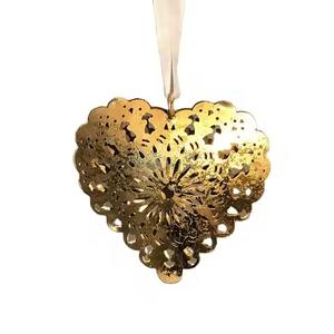 Adorno Colgante en Forma de Corazón para Regalo de Niña, Decoración de Boda, Adorno Navideño para un Tema de Lujo - Product Image 5