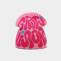 Bonnet réversible personnalisé avec broderie 3D, tricot jacquard, casquette streetwear pour la plage, mode Y2K, fournisseur OEM/ODM