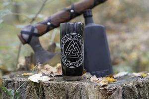 Corne à boire en verre, tasse viking, écologique, haute qualité - Product Image 5