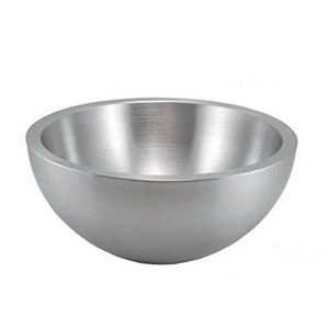 Best Sale Price Serve Ware <b>Silver</b> Aluminum <b>Bowl</b> Round Shaped Metal Salad <b>Bowl</b> for Serving <b>Bowl</b> Use for Kitchen & Tabletop - Product Image 1