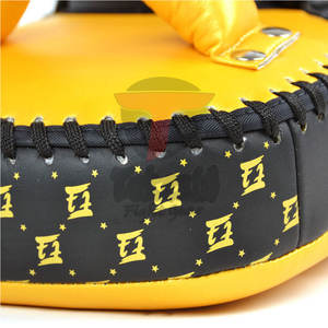 Takeshi Fight Gear 2025 Haute Qualité Professionnel Hommes Muay Thai Kick Boxing Pads Premium Leather Boxing Gear Personnalisable - Product Image 5