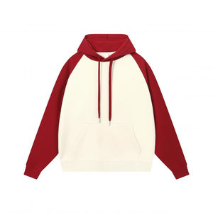 2025 nueva ropa de calle de algodón de peso pesado de alta calidad, sudadera de lana, logotipo de impresión personalizado, sudadera básica de gran tamaño para hombres - Product Image 1