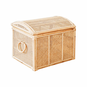 Panier de rangement en osier de rotin tissé à la main de haute qualité et organisateur pour la maison couleur et taille personnalisables Son Tra Craft Made in Vietnam - Product Image 4