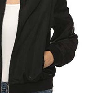 Chaqueta Bomber Holgada y Transpirable para Mujer, Estilo Urbano, Alta Calidad, Personalizable, Moda Otoño-Invierno, Nueva Colección - Product Image 5
