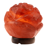 Lampe de sel de l'Himalaya en forme de fleur, dernière collection 2025, écologique, fabriquée à la main, lampe de bureau avec un savoir-faire de haute qualité