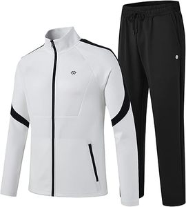 Conjuntos Cortos para Hombre, Conjuntos de 2 Piezas, Trajes Deportivos Casuales, Trajes Deportivos de Manga Corta para Hombre, Adecuados para Correr - Product Image 2