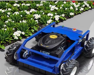 เครื่องตัดหญ้าไฟฟ้า 4 ล้อ คุณภาพสูง พร้อมรีโมทคอนโทรลใช้งานง่าย สำหรับงานอุตสาหกรรม ดูแลสนามหญ้าด้วยน้ำมันเบนซิน - Product Image 1