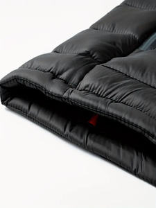 Chaqueta de bombardero de invierno impermeable personalizada de color sólido en blanco simple de nuevo diseño de suministro de fabricante pakistaní para hombres - Product Image 6