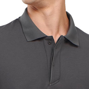 Chemises polo personnalisées en gros, logo personnalisé, chemises polo décontractées unies, 100% coton, chemises polo classiques de haute qualité pour hommes, pour l'extérieur - Product Image 3