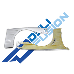 Pour Nissan Skyline R32 GTS 1989-1993, kit carrosserie en fibre de verre style BN, garde-boue avant +25 mm, aileron de voiture - Product Image 2