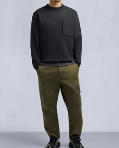 Sweat-shirt pour homme à coupe moderne, respirant, avec poignets élastiques, coupe décontractée, doux, chaud et unique - Product Image 3