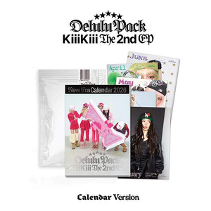 KiiiKiii - [ DELULU PACK ] 2ème EP (Version Calendrier) Album KPOP le plus vendu en Corée - Product Image 3