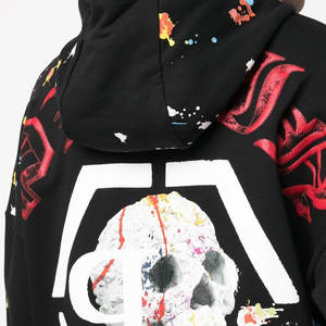 Nouveau sweat à capuche oversize style classique délavé pour homme, décontracté, pour l'hiver, effet délavé à l'acide, 100% coton respirant, en promotion - Product Image 6