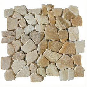 Marbre ONYX, dalle de marbre beige naturel, carrelage poli, design moderne, imperméable, solution graphique pour sol de villa, capable, Indonésie - Product Image 1