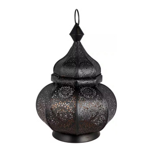 Vintage <b>Moroccan</b> Metal Luxurious Handmade Pillar Holder with Custom Cutout Design for Home & Garden Decor - Product Image 6