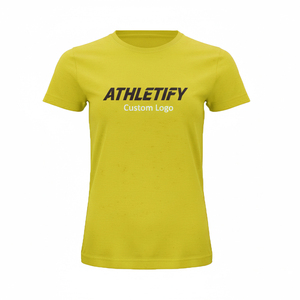 Camiseta de Fútbol de Color Sólido para Mujer con Logotipo y Números de Equipo Personalizados, Ajuste Cómodo para Partidos y Entrenamientos de Fútbol. - Product Image 1