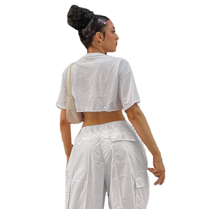 2025, venta al por mayor de ropa, pantalones Cargo para mujer, pantalones de talla grande para mujer, ropa de calle, pantalones para mujer - Product Image 6