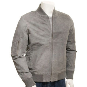 Chaqueta de invierno personalizada para hombre 2025, chaqueta de alta calidad para hombre, cuero genuino 100% hecho con color específico - Product Image 5