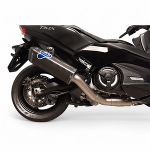 Système d'échappement complet Termignoni Carbon Scream pour Yamaha T-MAX 530 (2017-2019) - Product Image 1