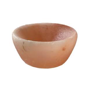 Bol à sel himalayen coupé à la main pour servir pour petits apéritifs trempettes assaisonnement alimentaire produit d'artisanat naturel - Product Image 4