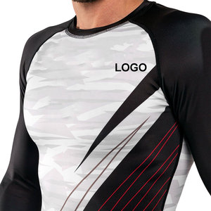Camiseta Deportiva de Manga Larga para Hombre, de Secado Rápido, Elástica y Transpirable, para Gimnasio, Personalizada, Kimono de Jiu Jitsu - Product Image 5