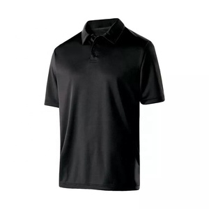 T-shirt polo 100% coton avec logo personnalisé pour homme, polo d'affaires formel de golf, vente en gros - Product Image 1