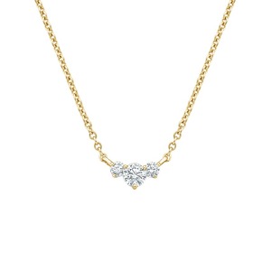 Collar de oro de 14 quilates con diamante Natural brillante para mujer, Gargantilla, oro de 14 quilates, estilo clásico, joya delicada, envío directo - Product Image 6