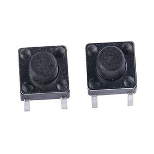 Membrane de clavier carrée noire en caoutchouc avec fil pour bouton de contrôleur de jeu 2 broches – Pièce de rechange - Product Image 1