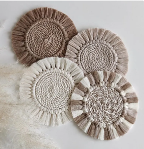 Posavasos de macramé bohemio - Product Image 4