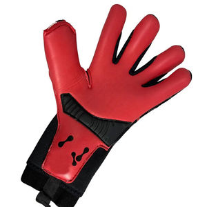 Gants de gardien de but de football pour enfants, très vendus, en cuir sur mesure, bracelet réglable, haute qualité, ajustement confortable - Product Image 6