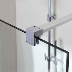 Porta Doccia Walk-In in Vetro Trasparente da 8 mm con Box da 120 cm - Product Image 3