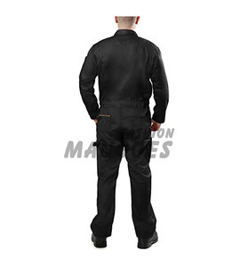 Premium Quality Cotton Blend Long Sleeve Unisex Coverall Customized Color Logo Silk Screen Printed Adult Genuine Leather - Product Image 3