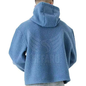 Servicio OEM Nuevo estilo Polar Fleece Hoodies Alta calidad Color sólido Basics Polar Fleece Hoodies - Product Image 3