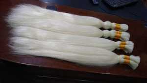 Meilleure qualité 12A Cheveux de temple indiens de jeunes donneurs 100% vierges Remy Lisses et ondulés Extension de cheveux pleine tête Double trame cousue à la machine - Product Image 3