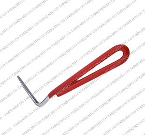 Púa de pezuña de caballo Veterinaria con cepillo Herramienta de limpieza de pezuña fuerte de TARIQ MFG CO CE ISO EU - Product Image 5