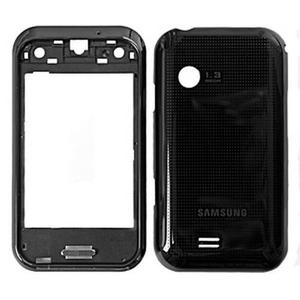 Carcasa de Diseño de Barra para Teléfono Móvil Samsung GT-E2652 Champ DuoS Negro - Product Image 1
