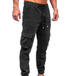 <b>Drawstring</b> Anti-wrinkle, Man <b>Trouser</b>, Plain Dyed <b>Men</b> Cargo Pants Fashion High Quality Breathable Custom Logo and Design Hot - Product Image 6
