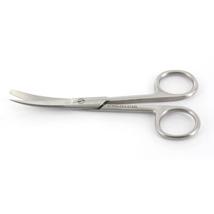 Ciseaux chirurgicaux robustes à lame courbée, finition durable, ciseaux chirurgicaux à bord de précision courbé - Product Image 1
