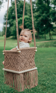 Acrame-Columpio de Interior para bebé, silla de columpio para interior, color coustmized - Product Image 2