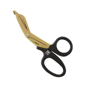 Tijeras manuales para traumatismos médicos de 7,5 pulgadas para uso EMT Acero inoxidable japonés con revestimiento de titanio Hecho en Taiwán - Product Image 1