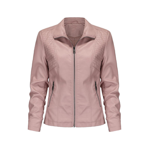 2025 High Quality Genuine Leather <b>Women</b> <b>Jacket</b> Casual Style Custom-Made Ladies Winter Fashion genuine Leather <b>Jacket</b> - Product Image 1