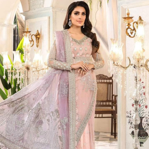 Precio al por mayor Servicio OEM Marca India y Pakistán Ropa Mujer Sarees para bodas y fiestas Listo para usar Ropa de mujer - Product Image 2