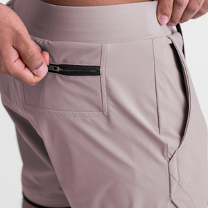 Shorts de Baño para Hombre, Tejidos, de Color Sólido, con Bolsillos, de Secado Rápido, Cintura Elástica, Producción Harry Johnson - Product Image 4