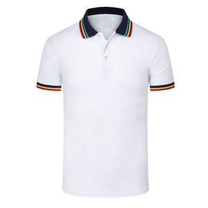 เสื้อโปโลสำหรับผู้ชายเสื้อถักโพลีเอสเตอร์ระบายอากาศแห้งเร็วพิมพ์ลายออกแบบได้ตามต้องการ - Product Image 6