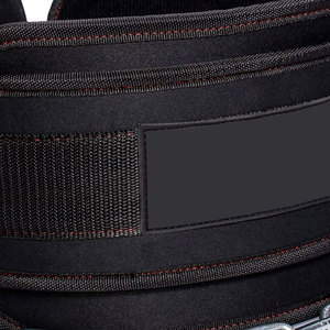 สายรัดแบบดึงขึ้นทำจากนีโอพรีนสำหรับงานหนักพร้อมสายรัดพยุงหลังแบบห่วงคู่โซ่ยกน้ำหนักหนังวัวหนาสำหรับออกกำลังกายในยิม - Product Image 6