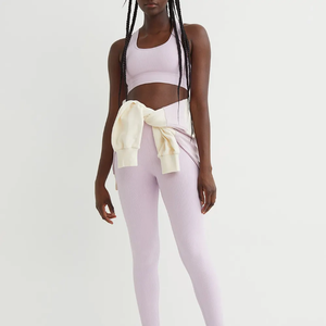 Nouveau débardeur sortes soutien-gorge sans couture tissu côtelé femmes respirant Yoga sport soutien-gorge Activewear Gym Fitness entraînement porter soutiens-gorge dames - Product Image 2