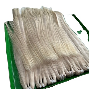 Couleur de cheveux bruts 613 paquet vietnamien de cheveux humains droits cheveux humains en gros sans colle HD dentelle frontale perruques pour les femmes noires - Product Image 3